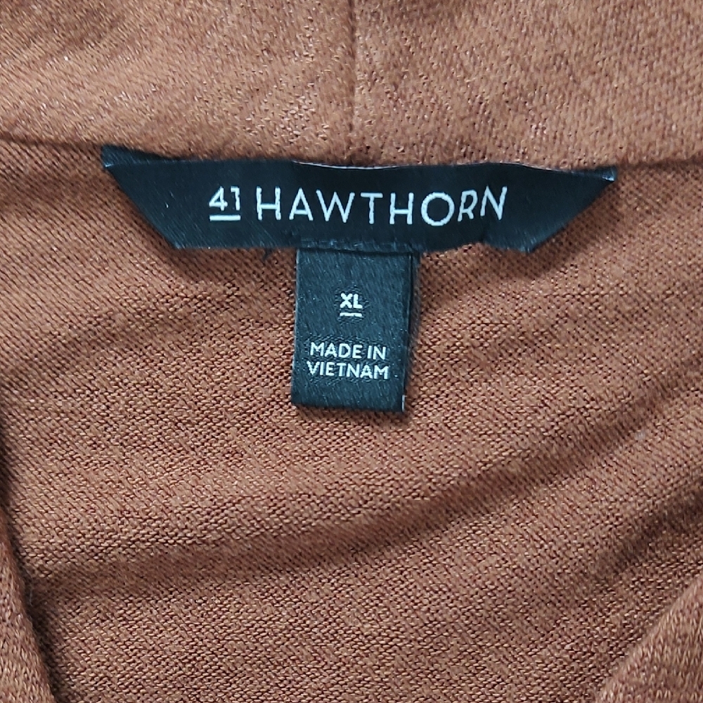 41 Hawthorn Rust Surplice Sleeveless Tank Top - Picture 2 of 2